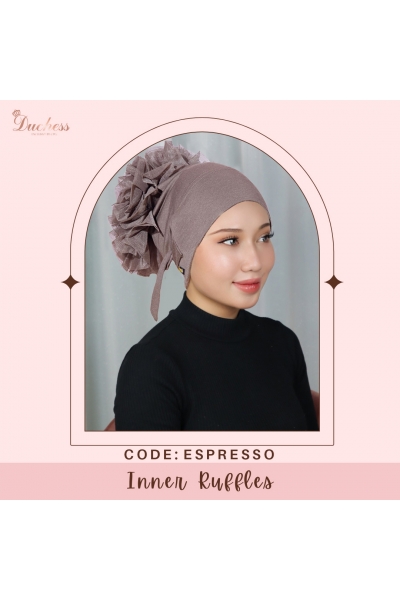 Inner Ruffles Kepok-Kepok - Espresso Inner Ruffles Kepok-Kepok - Espresso